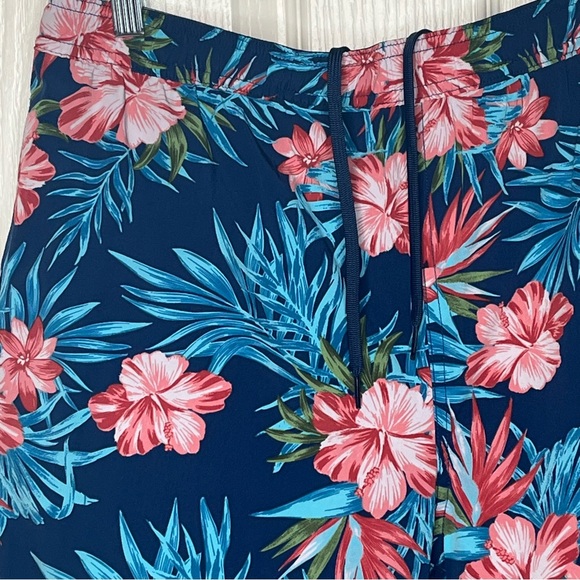 Kirkland Men’s Swim Shorts Sz L Hawaiian Tropical Print NWT - Picture 2 of 16